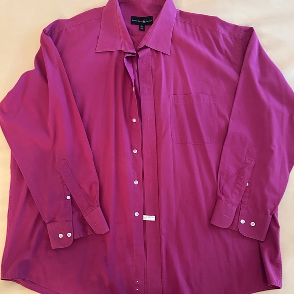Beverly Hills Polo Club Casual Magenta Shirt - Picture 1 of 4